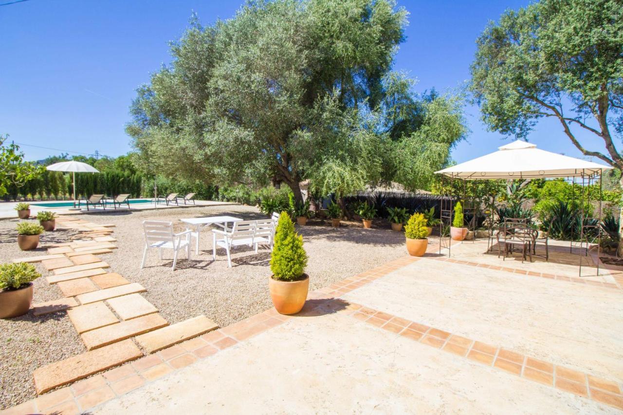 Preciosa Finca Rustica Con A/C Y Piscina Exclusiva Algaida  Exteriör bild