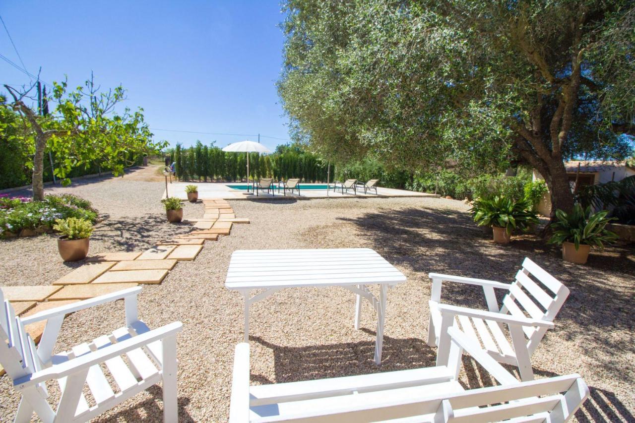 Preciosa Finca Rustica Con A/C Y Piscina Exclusiva Algaida  Exteriör bild